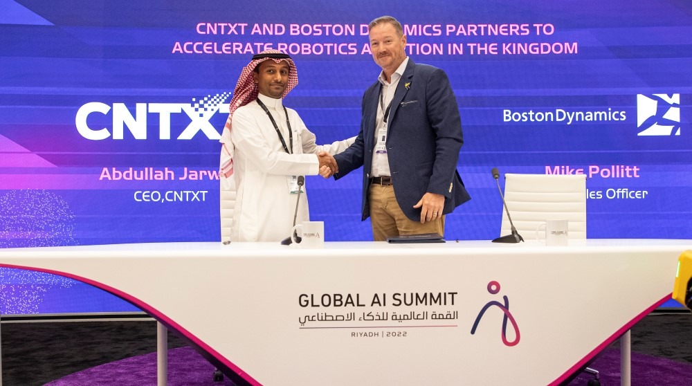 CNTXT and Boston Dynamics Collaborate to Accelerate the Use of Industrial Robotics in the Kingdom of Saudi Arabia