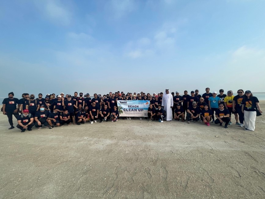 Sumo Sushi & Bento conducts beach cleanup with Dubai Municipality￼