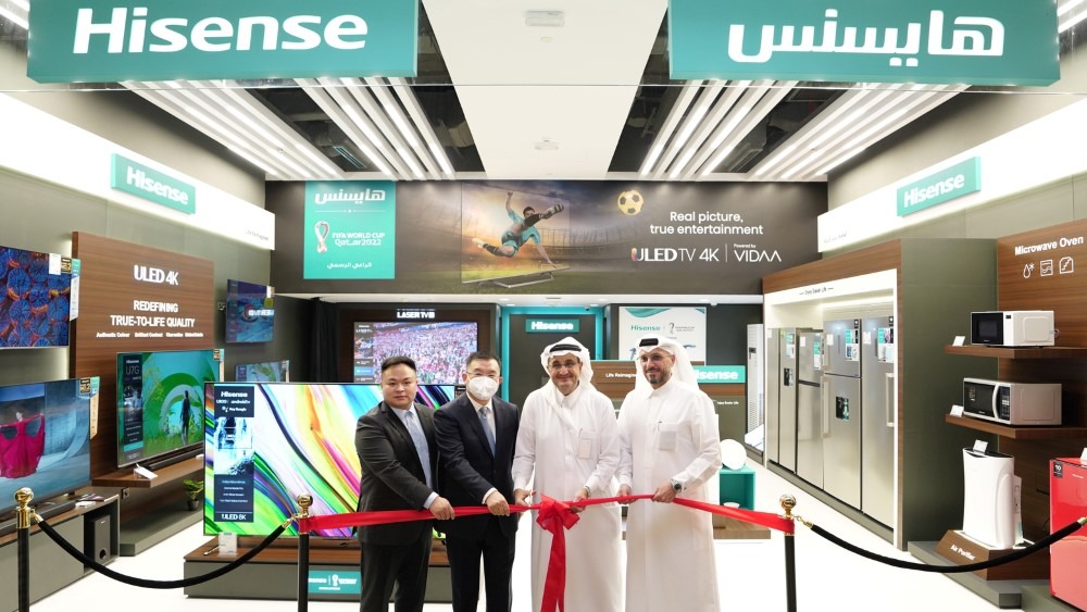 Hisense, The Official Sponsor Of FIFA World Cup Qatar 2022™, Opens Its First Brand Store In Qatar At Lagoona Mall