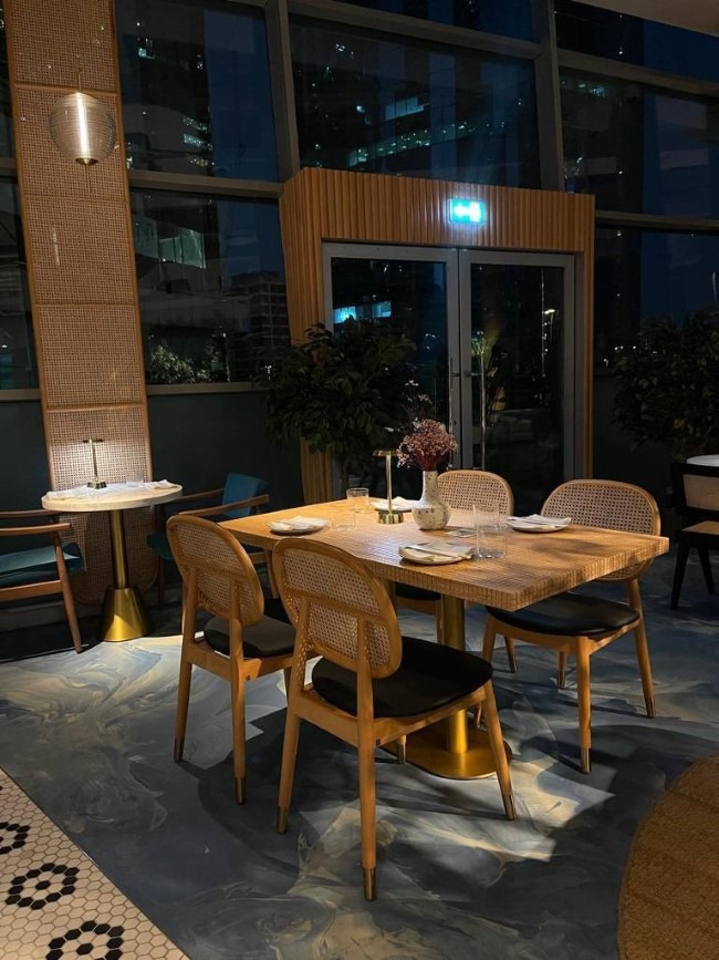 Not Only Fish Opens its Chic Outdoor Terrace 