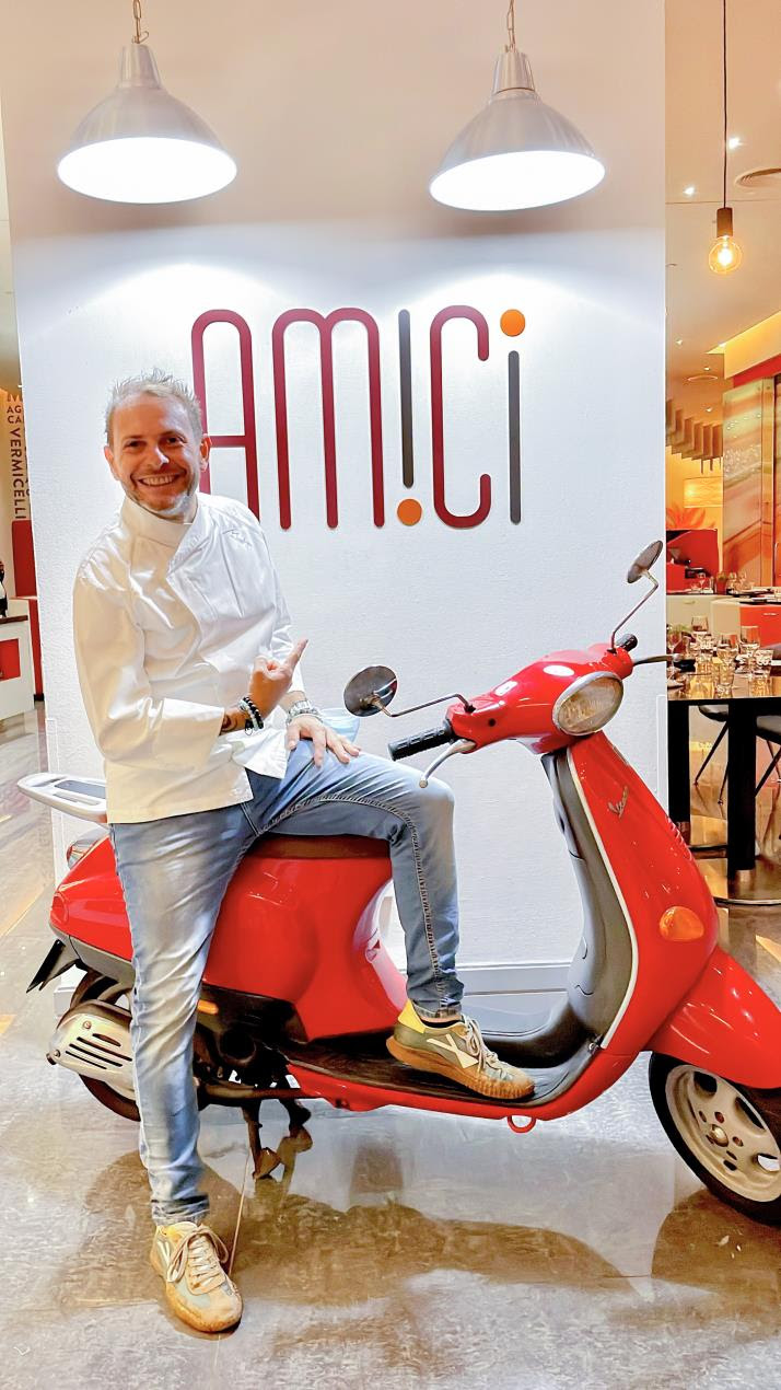 Celebrated Italian Chef Enzo Neri is back in Dubai with his limited edition menu showcase at Amici.