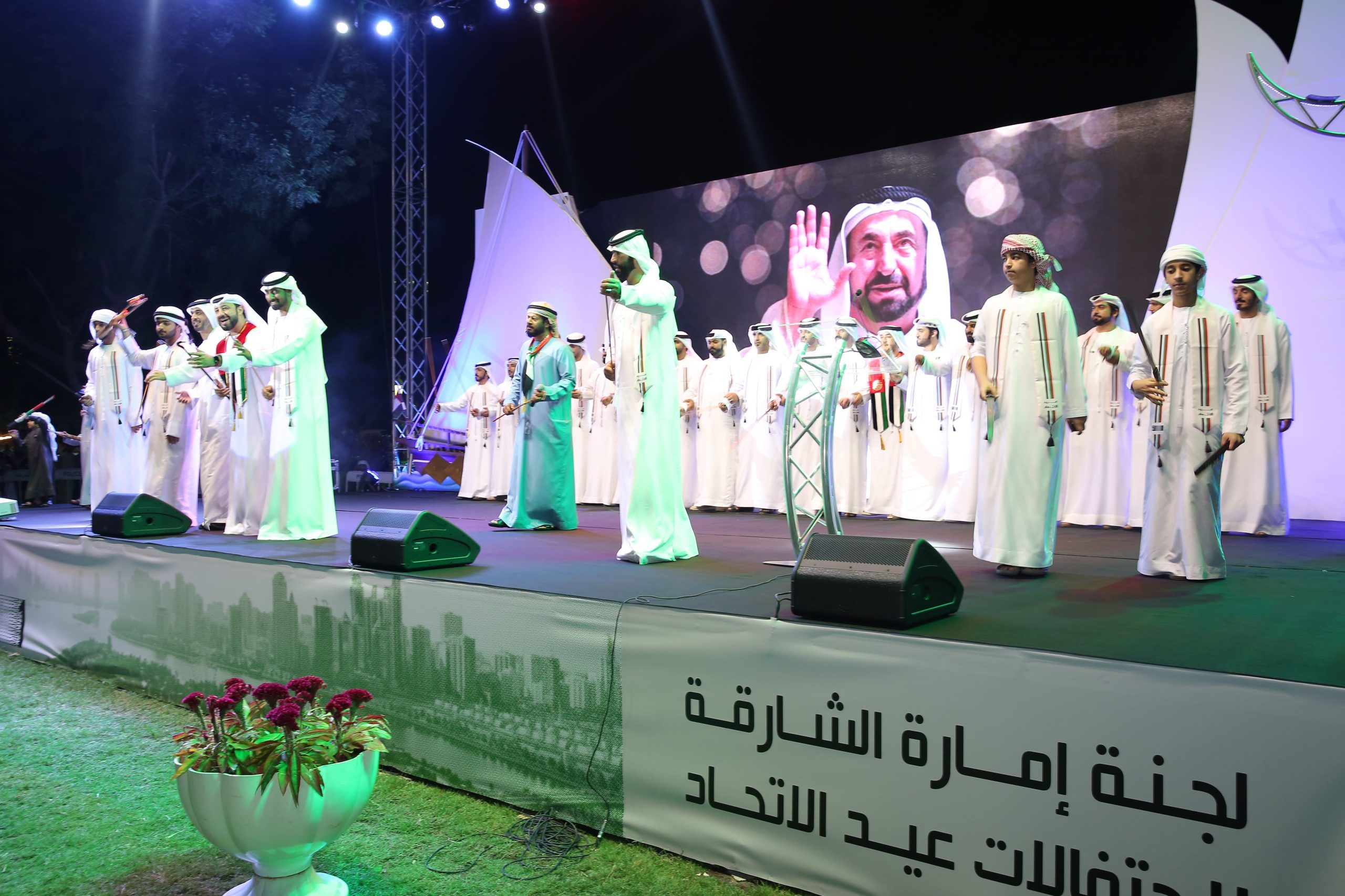 Active Arab and Gulf Participation in Sharjah’s 51st UAE National Day  Celebrations