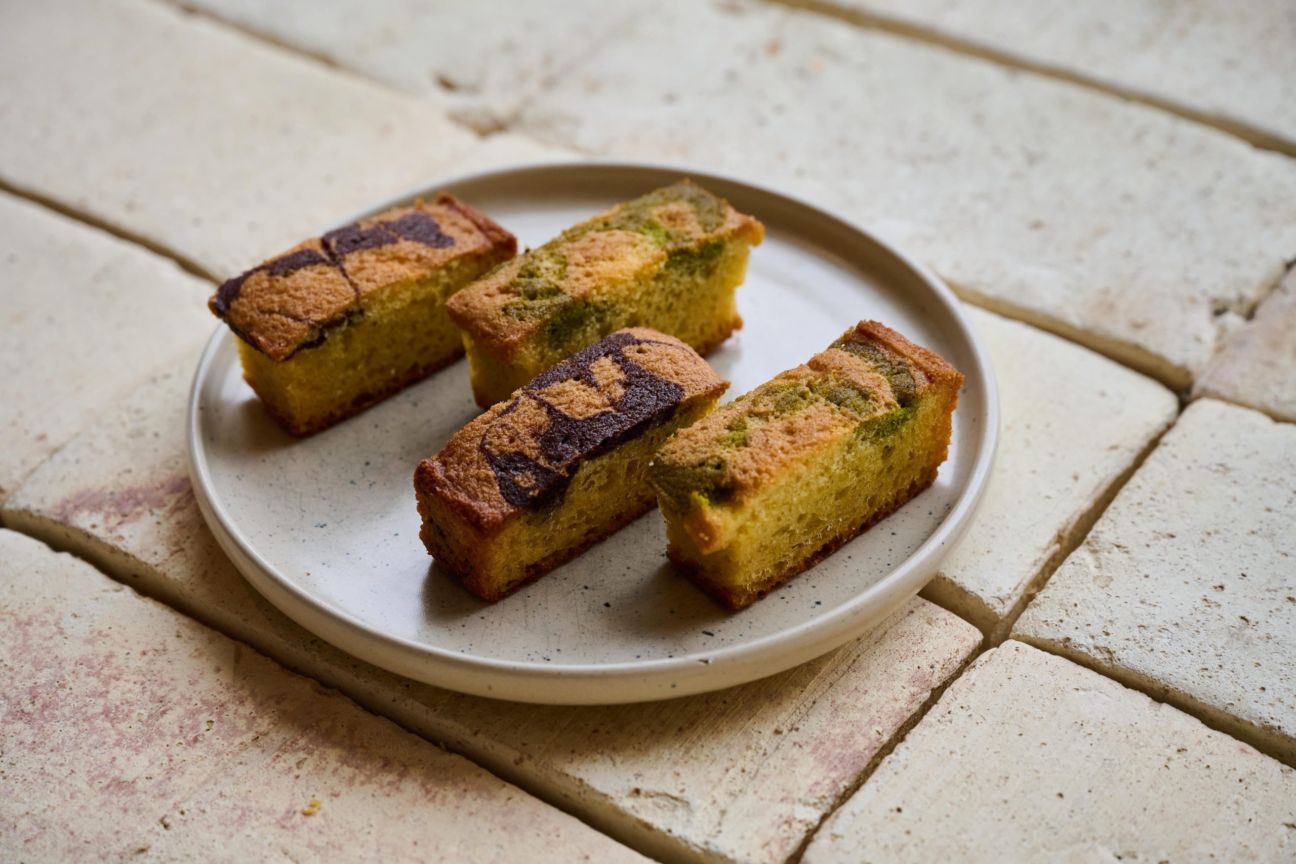 Savour every last moment of 2022 with Bageri Form’s delicious New Year mini marble and mini matcha loaves