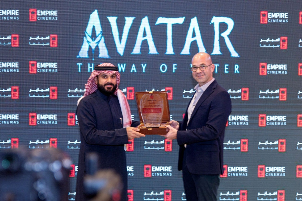 Empire Cinemas screens “Avatar – The Way of Water “, celebrating the opening of its seventh Cinema in the Kingdom