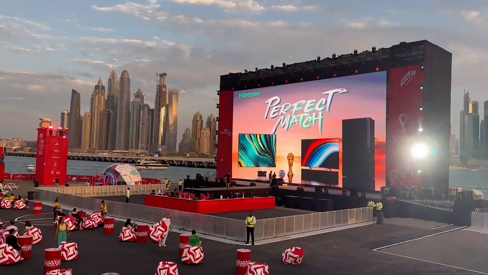 Hisense collaborates with BudX FIFA Fan FestivalTM to bring the FIFA excitement to life