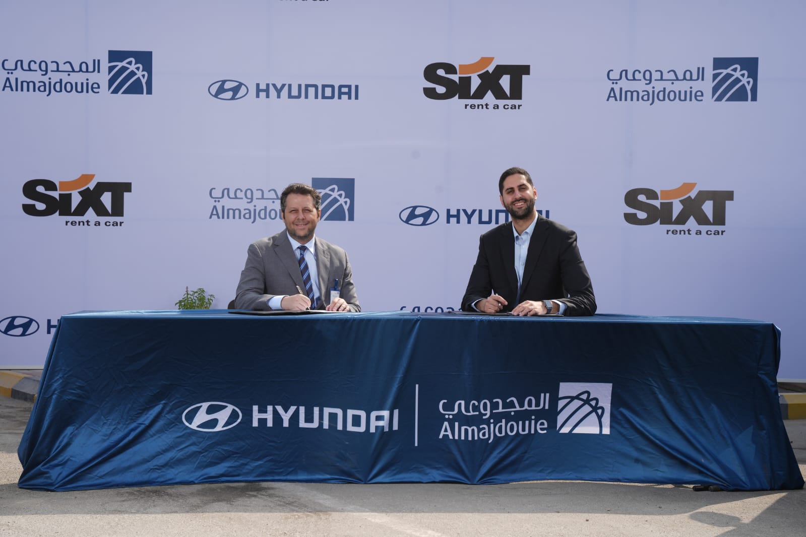 Al Majdouie – Hyundai and SIXT KSA sign a strategic partnership agreement