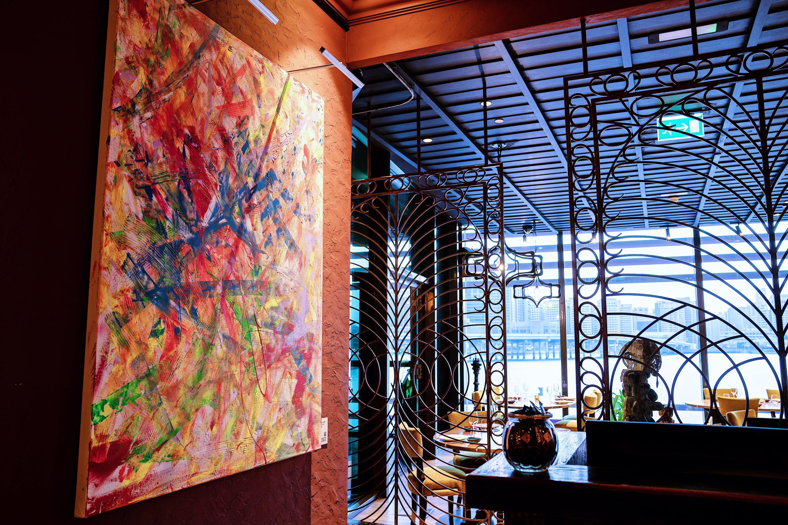 COYA Abu Dhabi unveils a new landmark exhibition by abstract expressionist Cécile Lobert