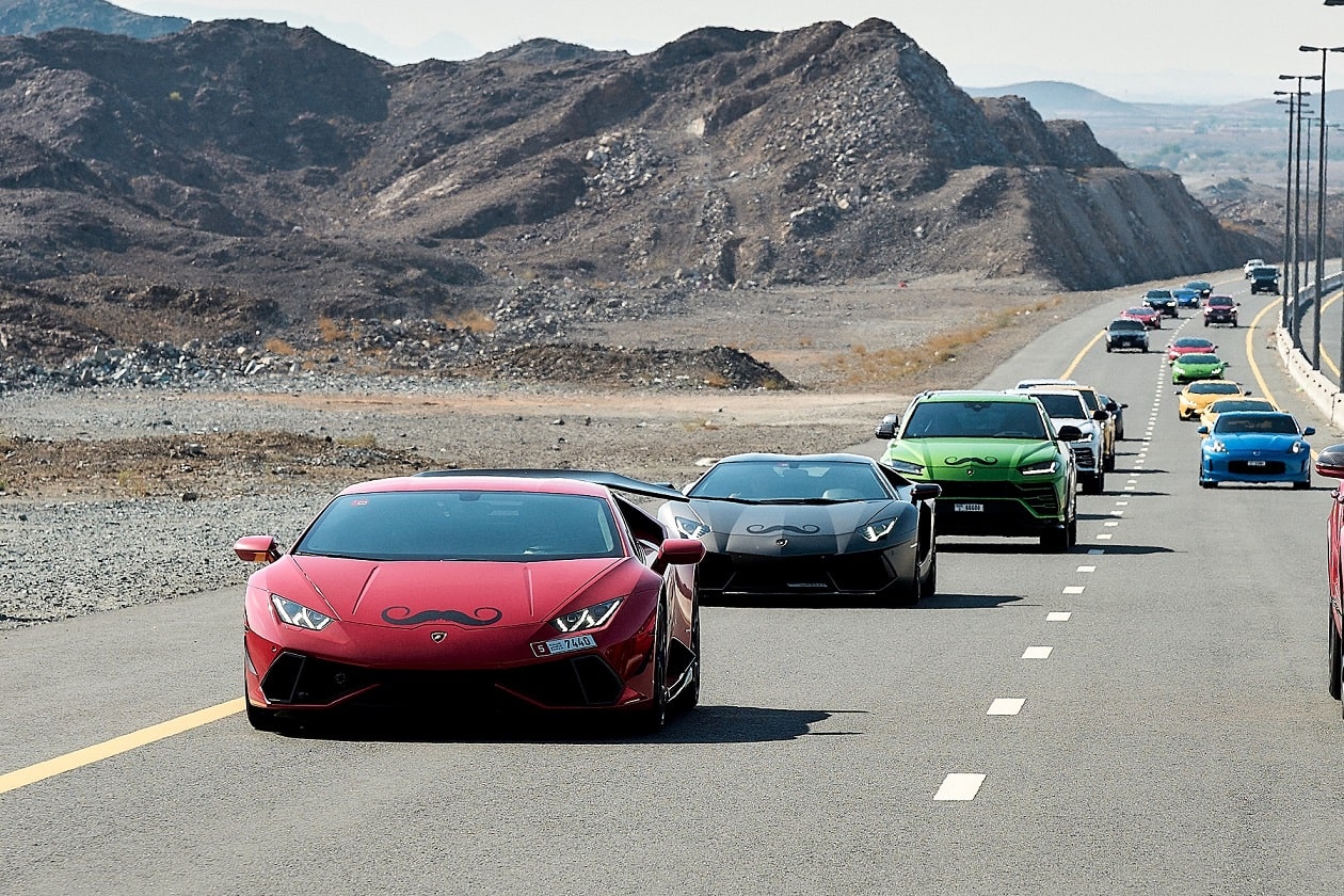 Lamborghini Dubai & Abu Dhabi Supports Men’s Health in celebration of “Movember”