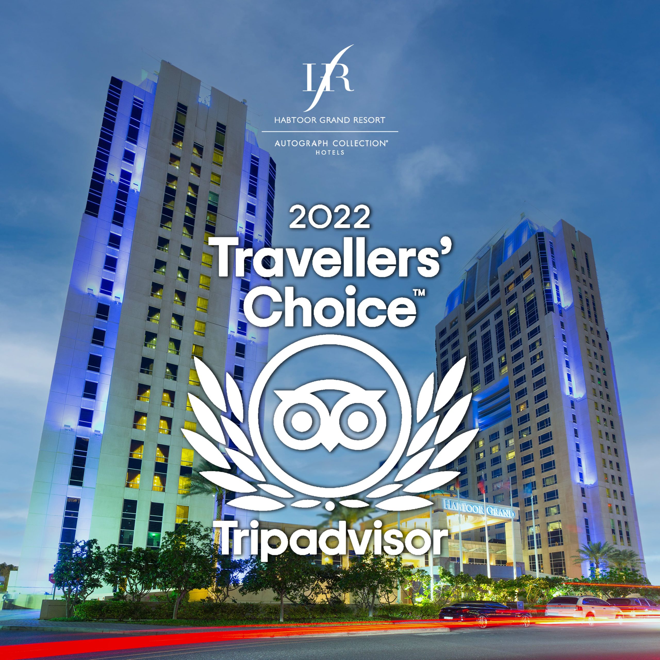 Habtoor Grand Resort, Autograph Collection honoured with TripAdvisor Travelers’ Choice Award 2022