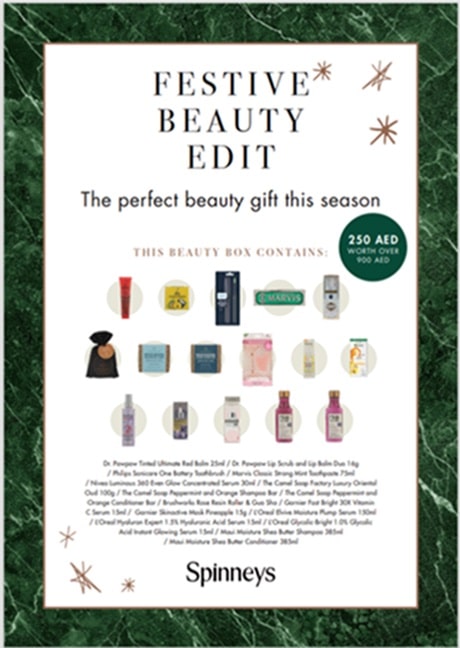 Spinneys Reveals Limited Edition Festive Beauty Box