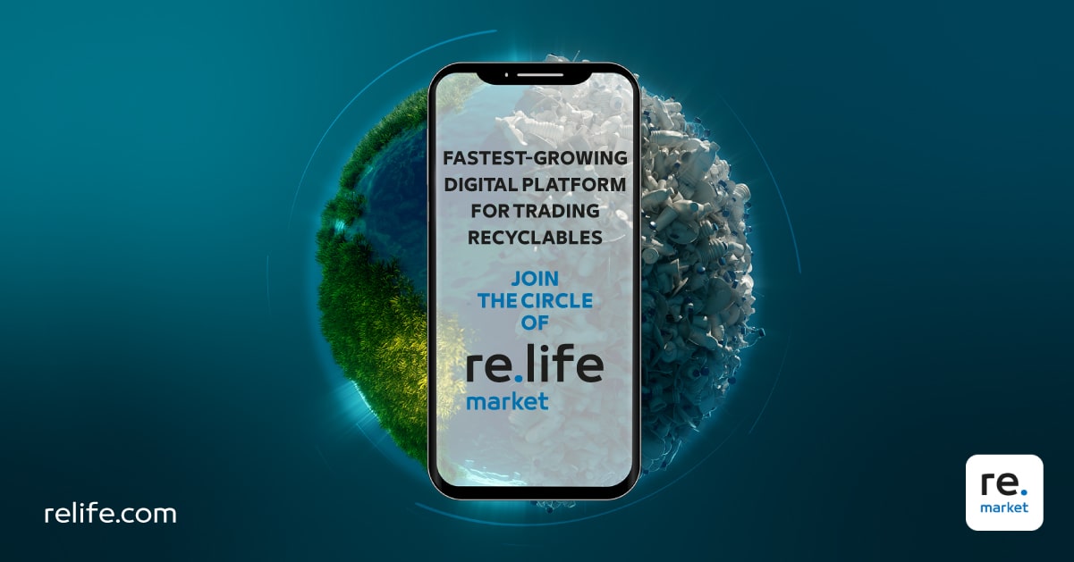 re.life market enables recycling through AED100 million worth of trades  on its platform