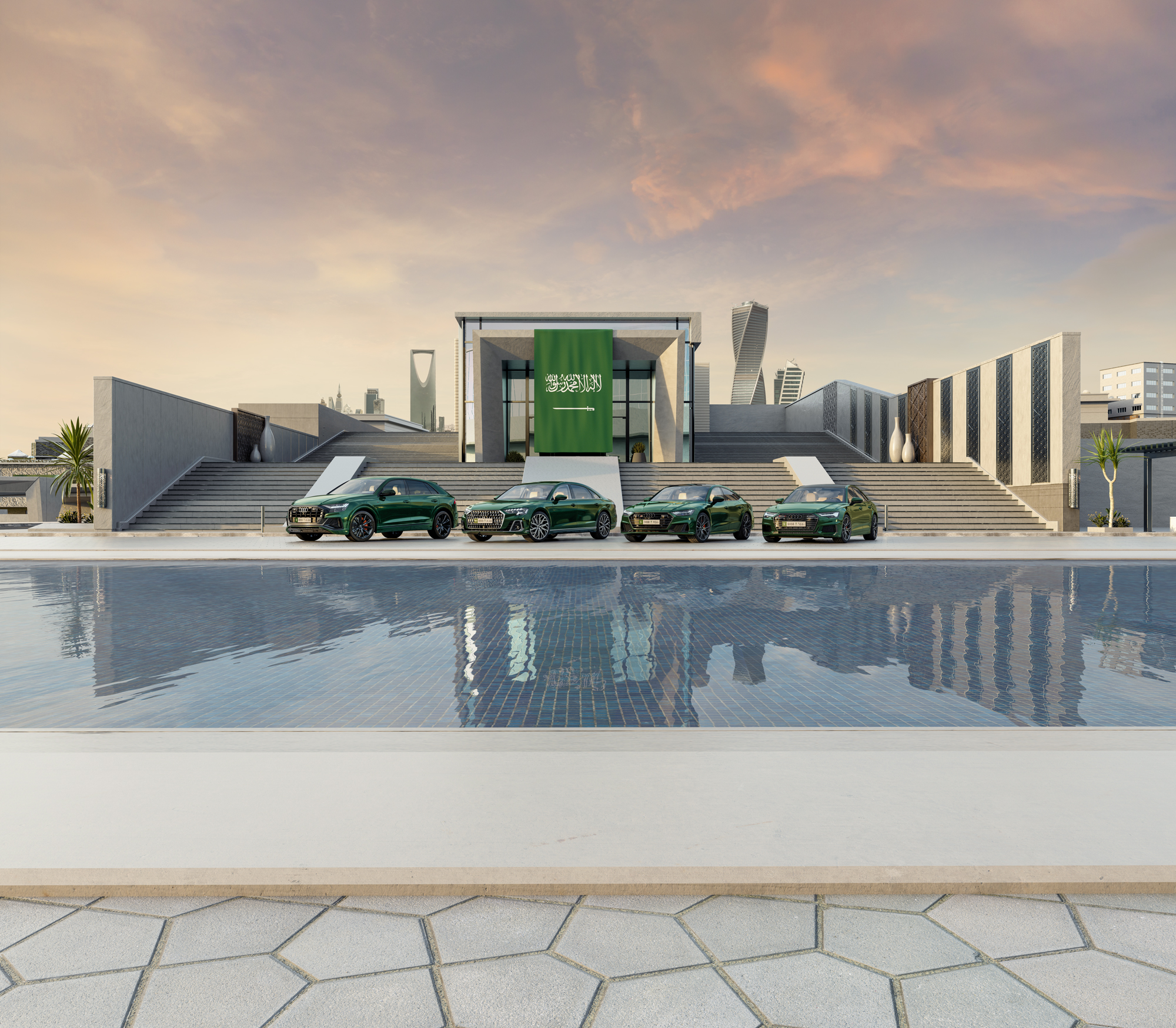 Audi Saudi Arabia Launches 93 Kingdom Edition Models, Inspired by the Visionaries