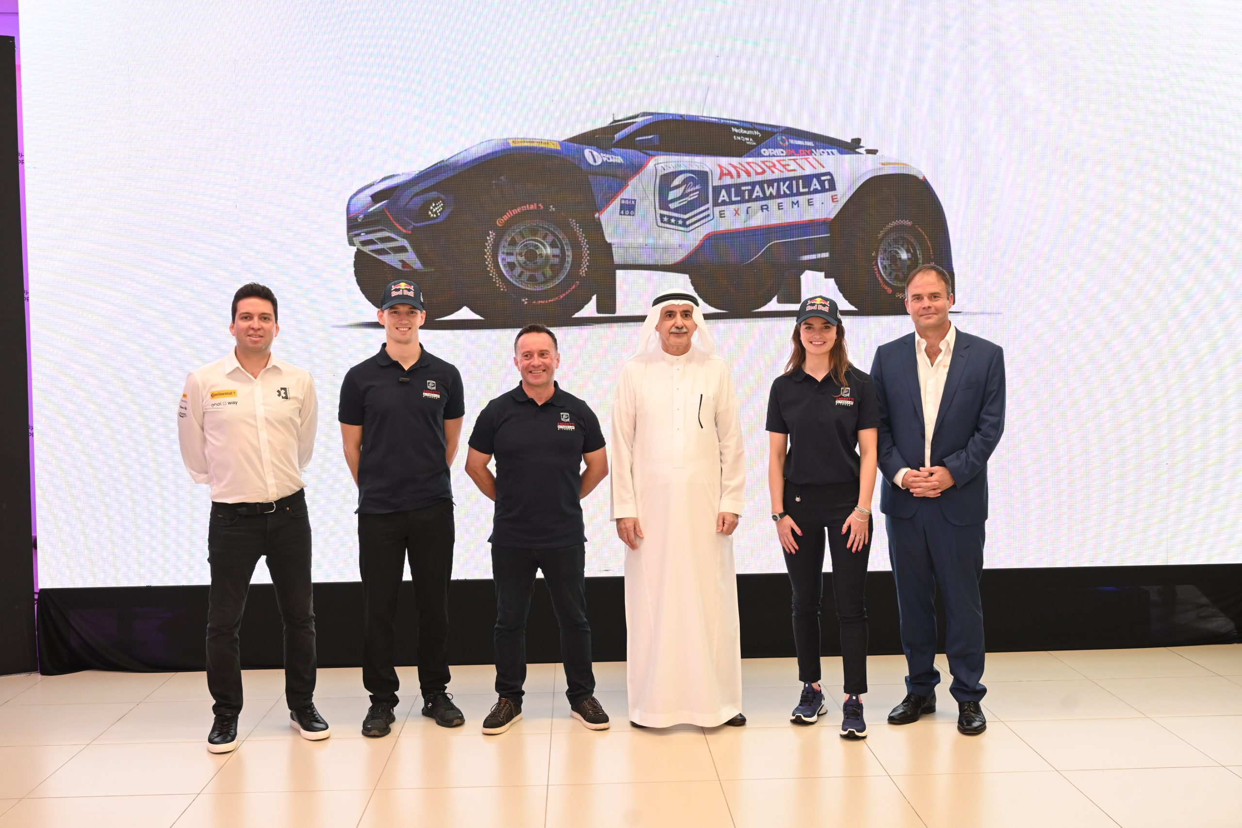 ALTAWKILAT announces its partnership with   the Andretti Extreme-E Motorsports team.