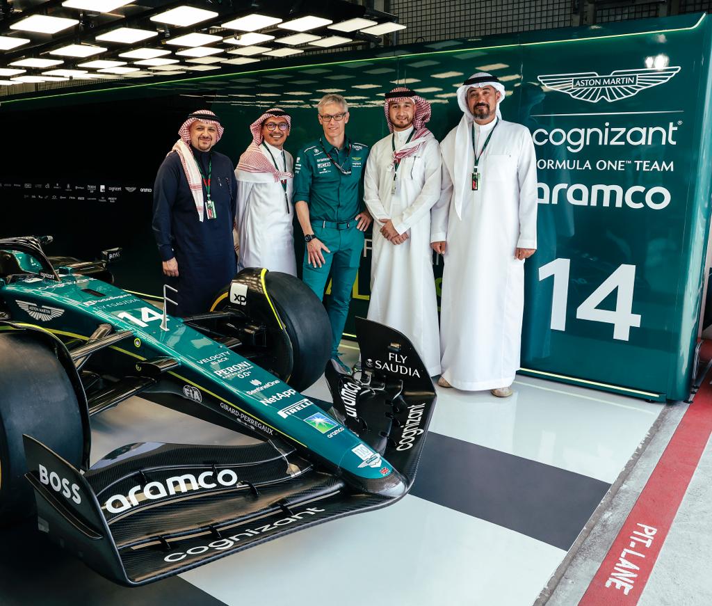 SAUDIA named as Official Global Airline Partner of Aston Martin Aramco Cognizant Formula One™ Team