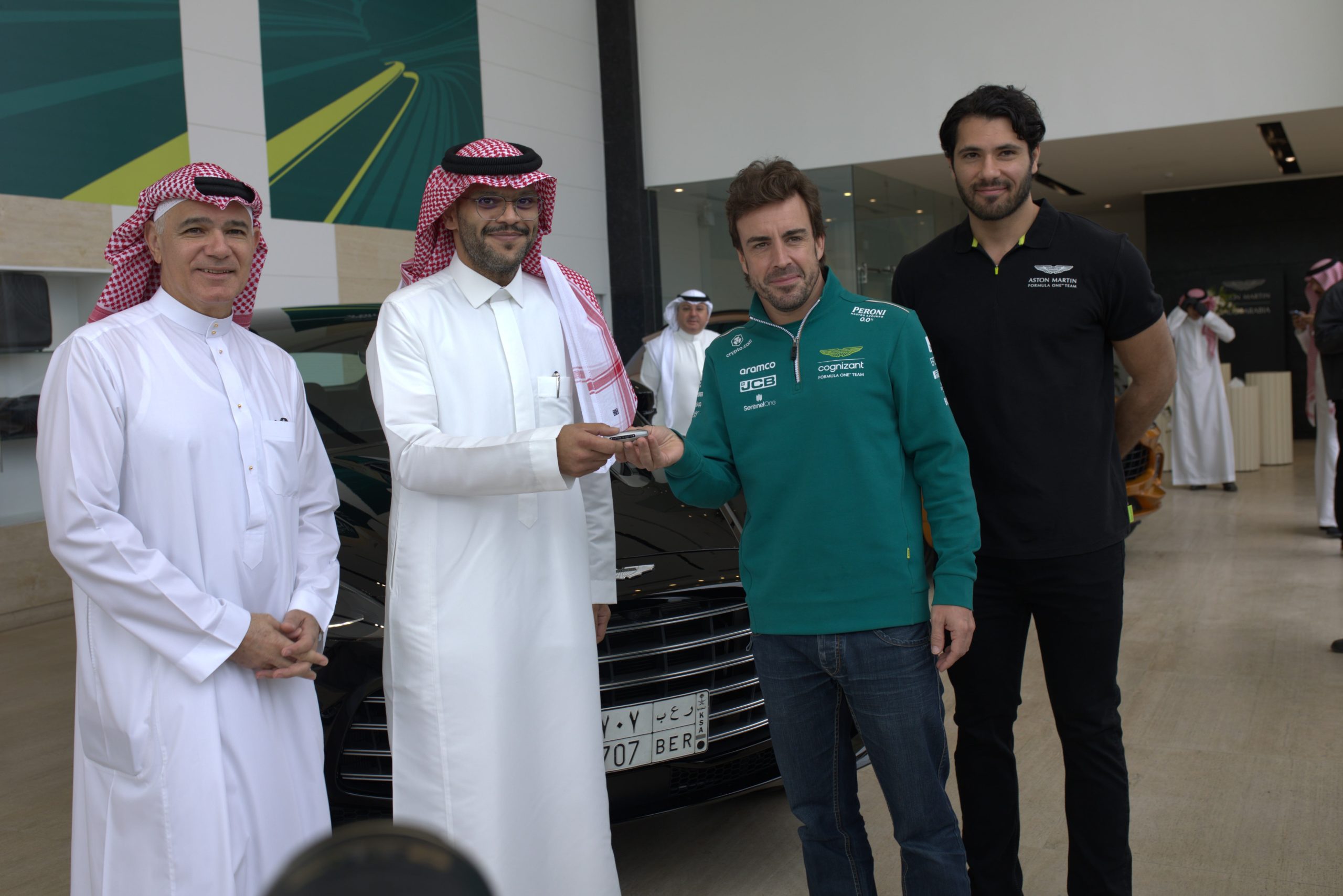 Fernando Alonso Joins the Celebration as HHA Aston Martin Delivers Power-Driven DBX 707