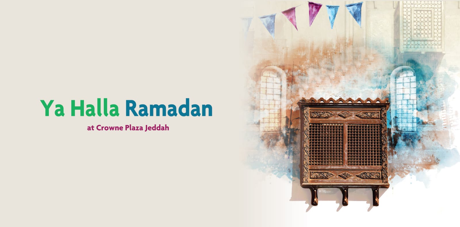 Crowne Plaza Jeddah Al Hamra Hotel offers this year an exceptional Ramadan atmosphere with a varied daily iftar buffet.