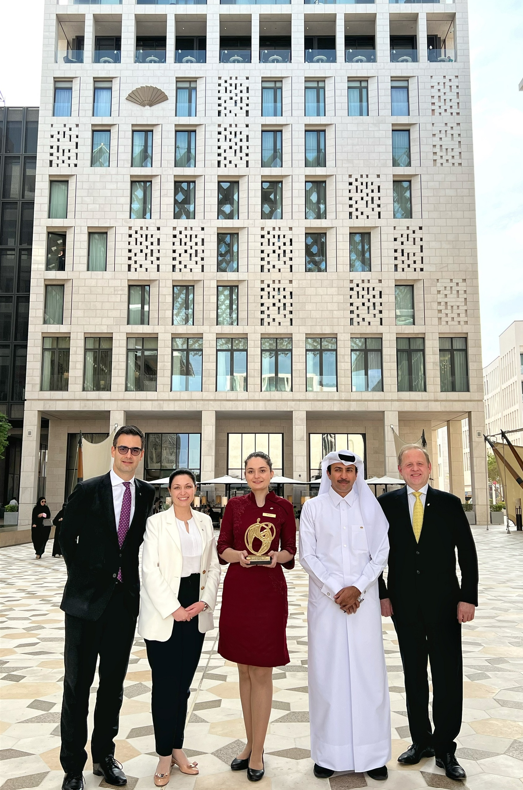 Mandarin Oriental, Doha’s Guest Relations Supervisor Blanca Alexandra Bogran Is Awarded The World’s Best Receptionist In 2023 By The Global Competition AICR-The International Association Of Front Office Managers