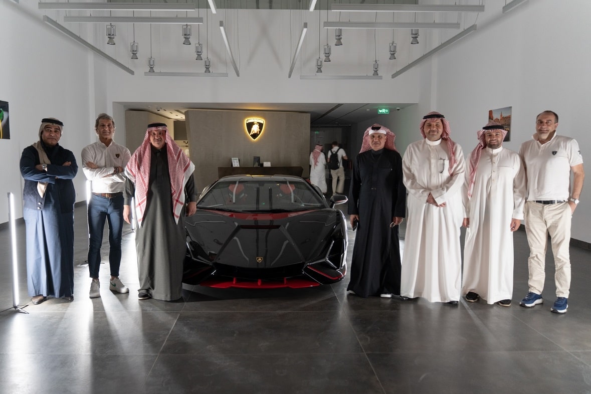 Automobili Lamborghini celebrates Lamborghini’s 60th Anniversary in Saudi Arabia