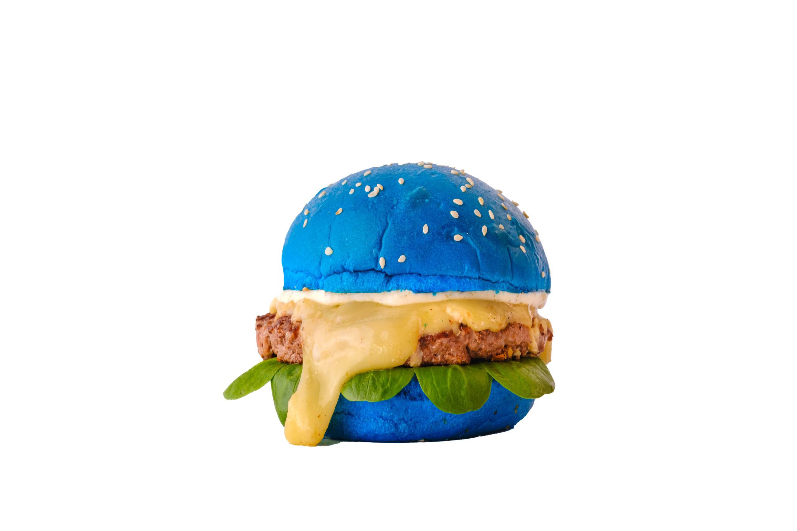 The Goofy Cow Burger goes Blue this April for Autism Awareness Month