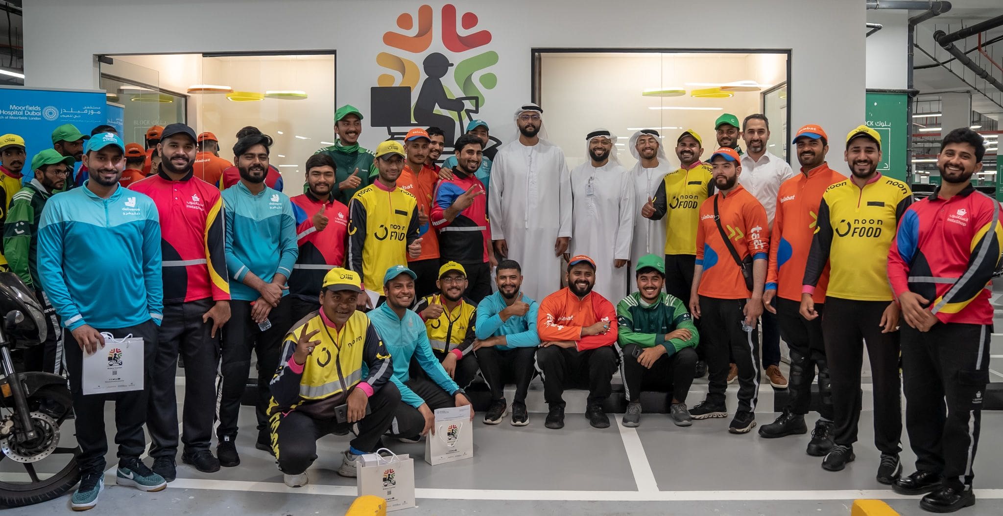 Dubai Healthcare City’s Riders’ Introduces Free Health Screenings For Delivery Riders In The City