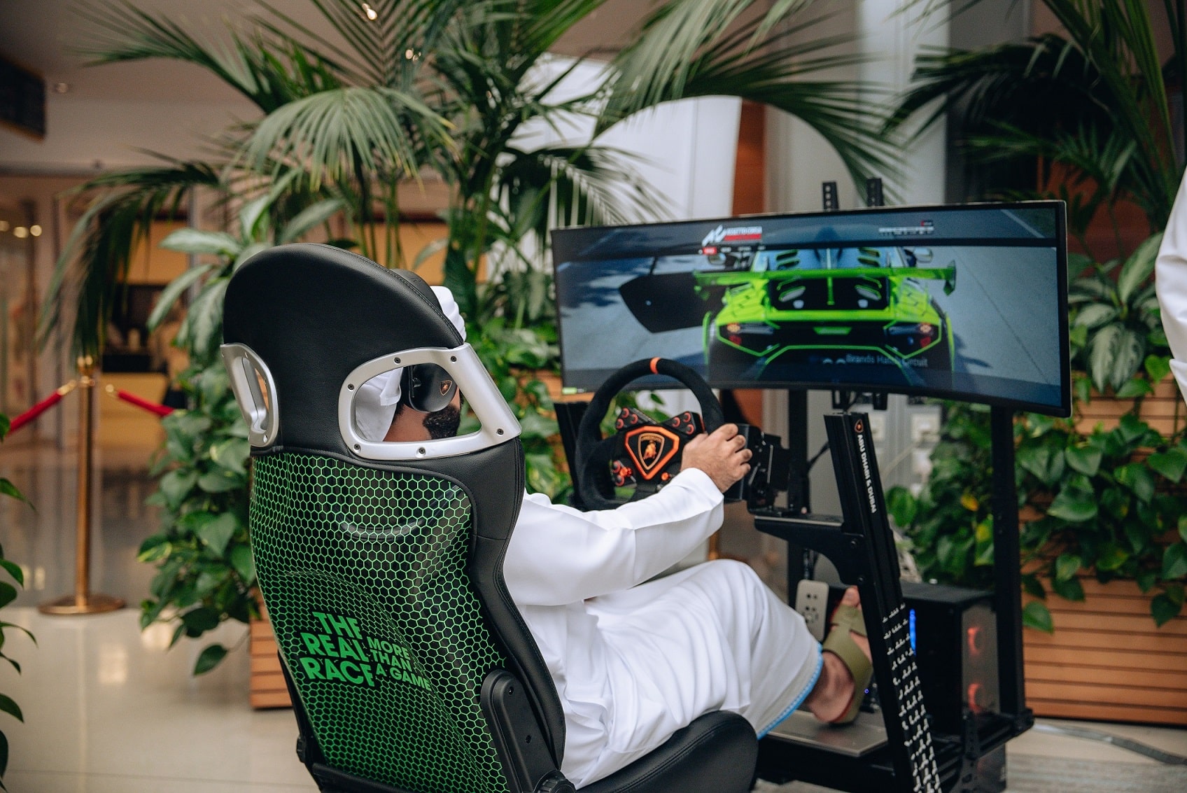 Lamborghini Abu Dhabi & Dubai Breaks New Ground as the First Dealer to Join The Real Race eSports Programme Globally