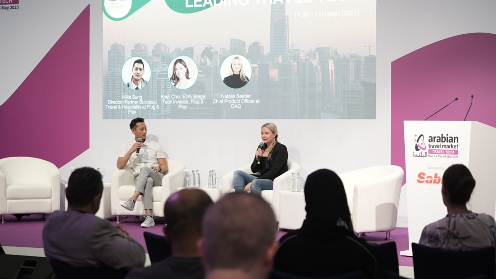 Generative AI and sustainability are driving investment in the tourism technology segment, Plug and Play experts tell attendees at ATM 2023