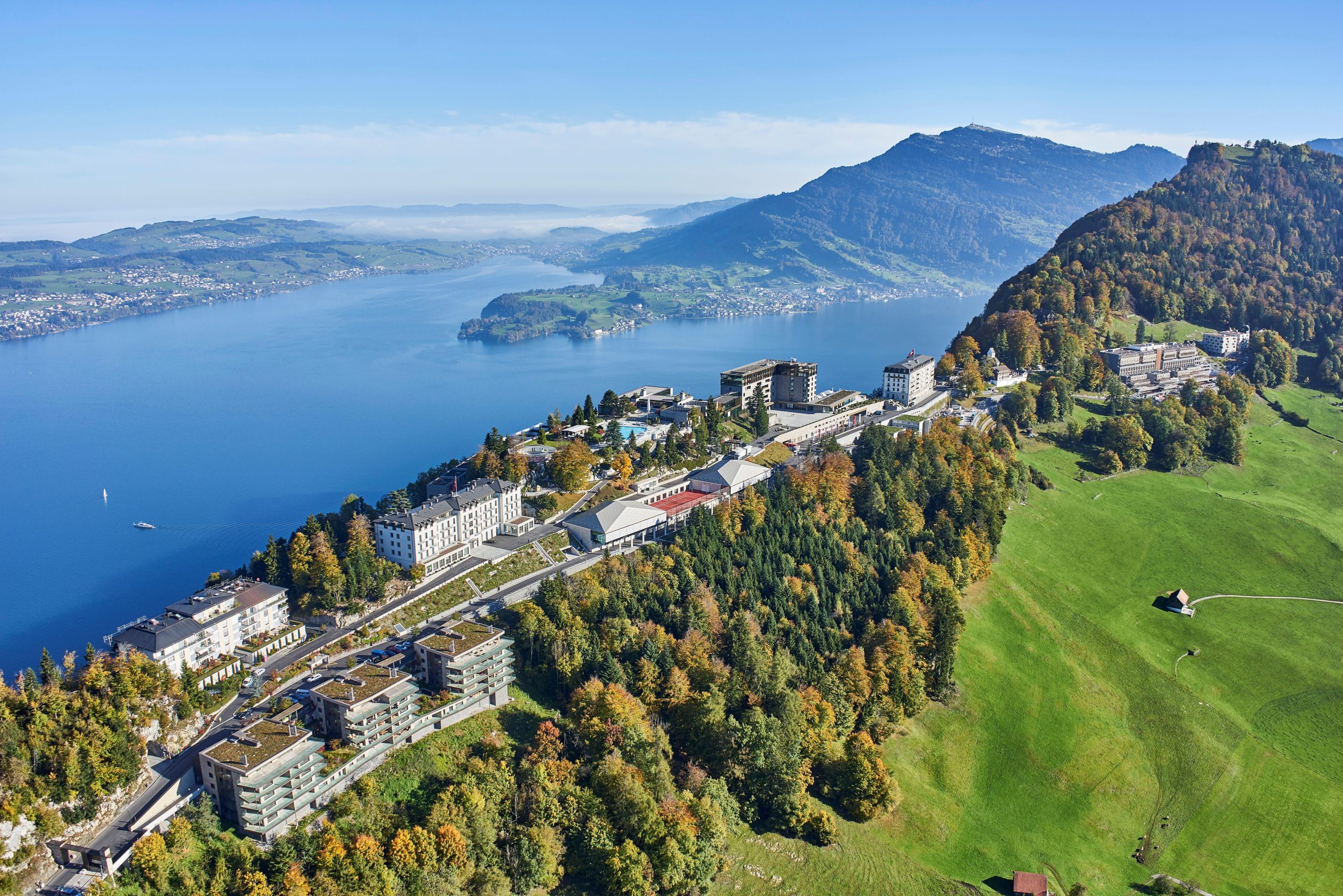 Celebrating 150 years of history and hospitality, curated “Beyond Imagination” escapes give the guests the chance to live unforgettable experiences high above Lake Lucerne at the iconic Bürgenstock Resort in Switzerland