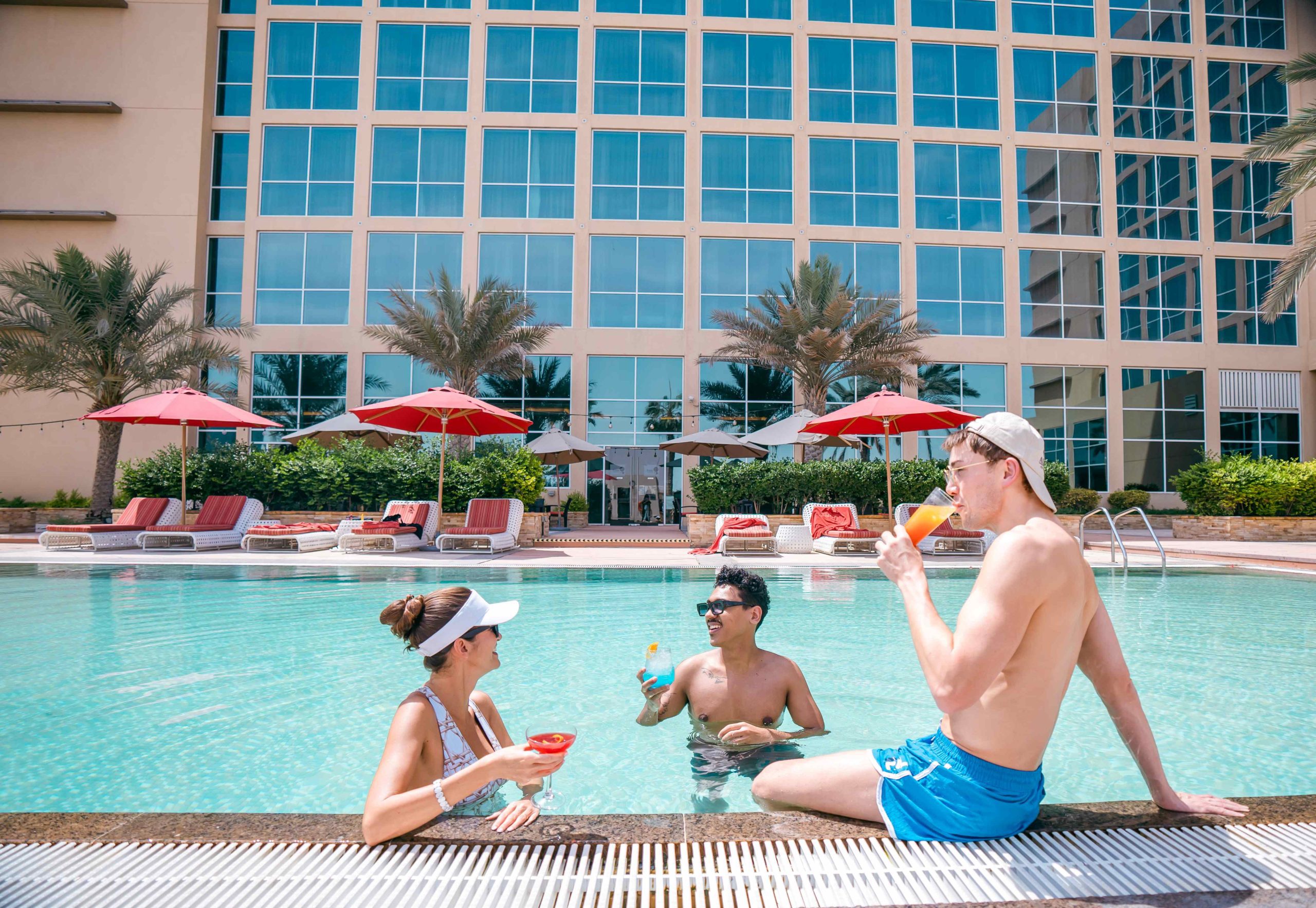 Unleash the Fun in the Sun with Pool & Beach Day Passes at Crowne Plaza Yas Island!