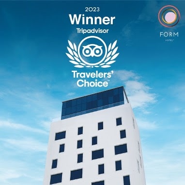 FORM Hotel Wins Travelers’ Choice Award from Tripadvisor