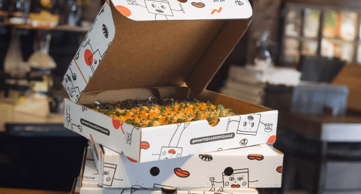 Emmy Squared Pizza Is Now Available For Delivery in Dubai!