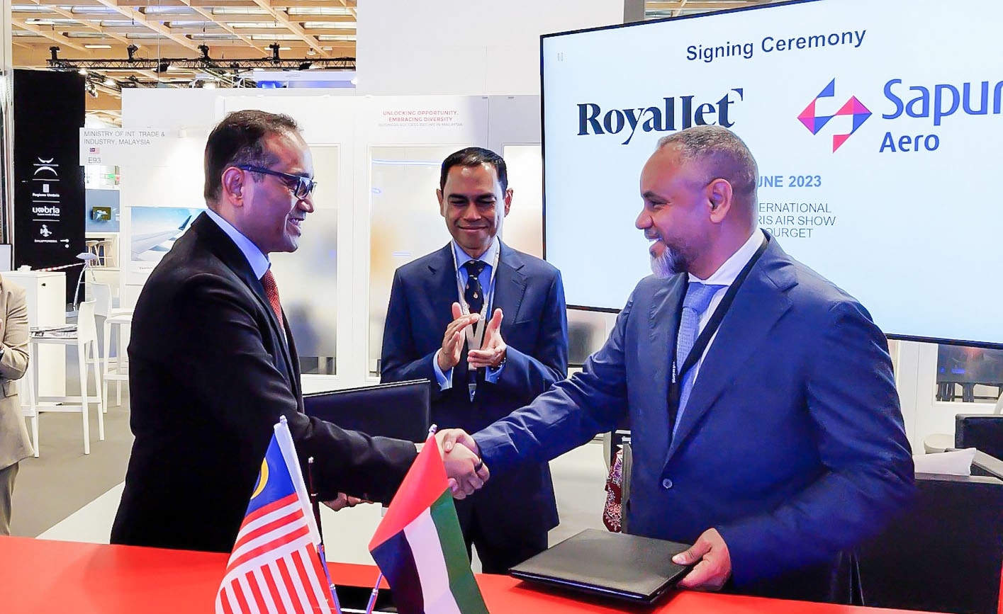 Premium Private Aviation Firm, RoyalJet LLC expands into Malaysia with potential acquisition of Sapura Resources Berhads Aviation Business