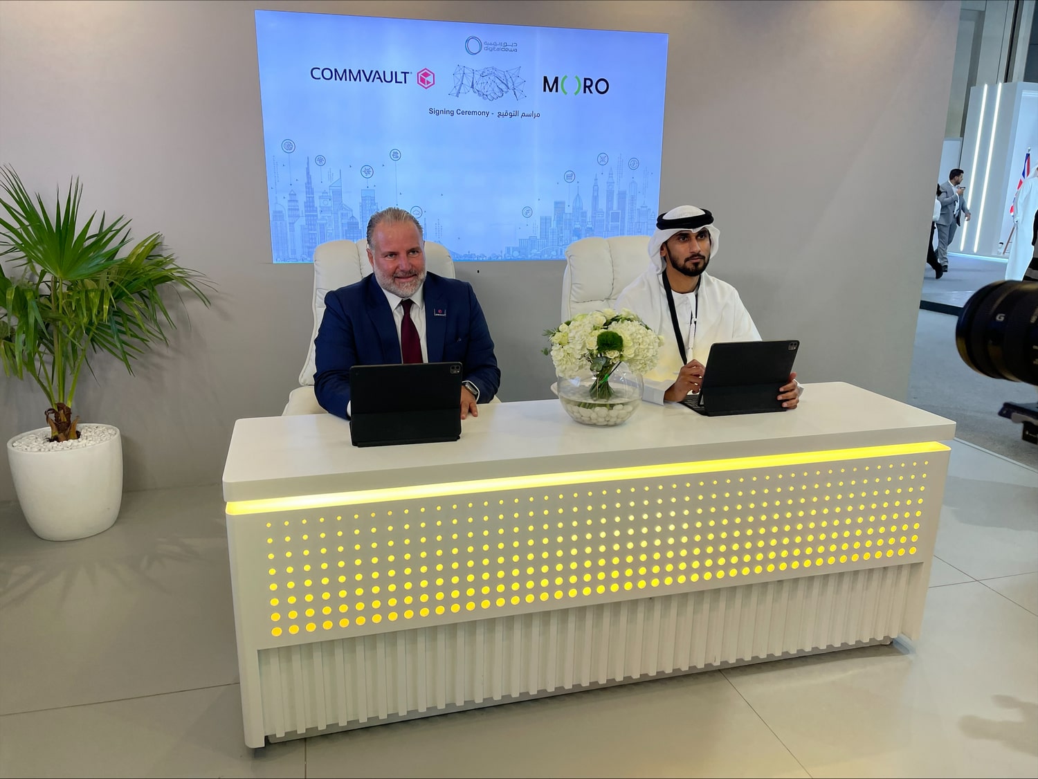 Commvault signs Partnership with Moro Hub at GITEX 2023