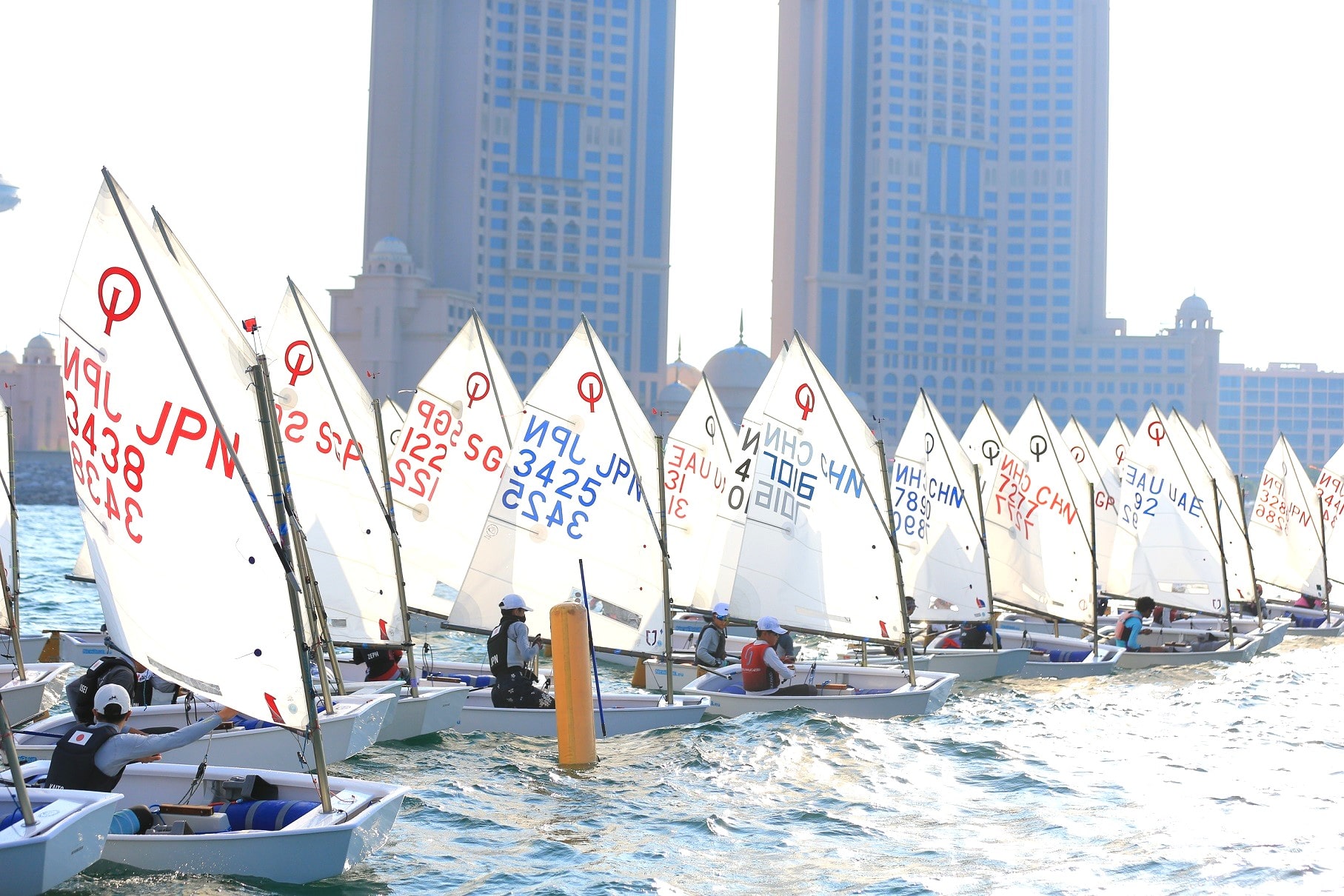 Young Sailing Talent Hit Gold Medal Course In Abu Dhabi