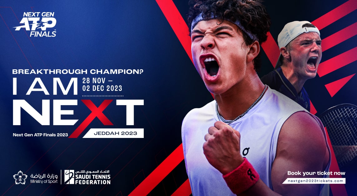 Tennis tickets now on sale for game-changing Next Gen ATP Finals in Jeddah