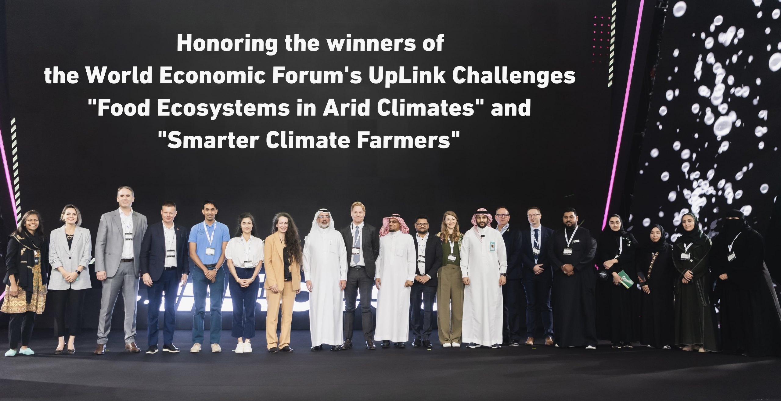 The Ministry of Economy and Planning announces the winners of UpLink’s ‘Smarter Climate Farmers Challenge’