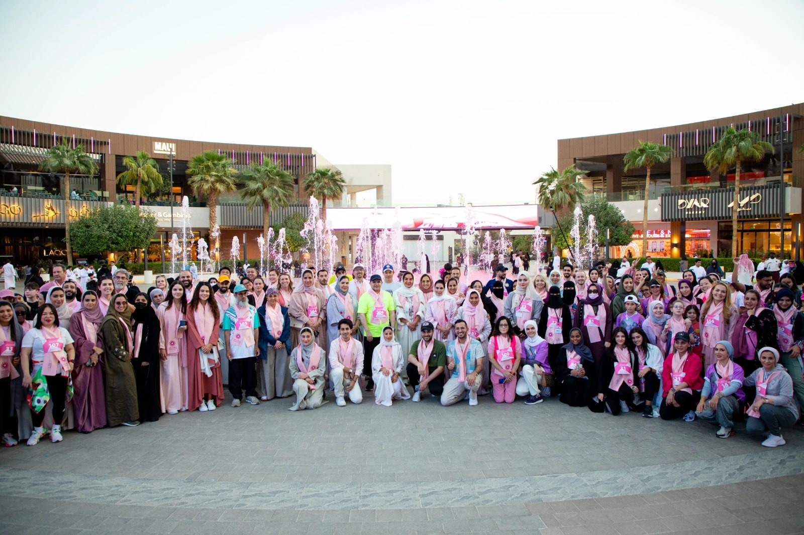 ROSHN Walks With Zahra Association for National Breast Cancer Awareness Campaign