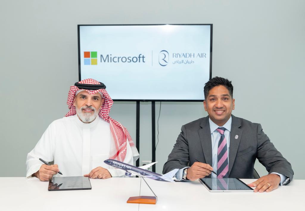 Riyadh Air, Microsoft join forces to drive innovation and sustainability in the aviation sector