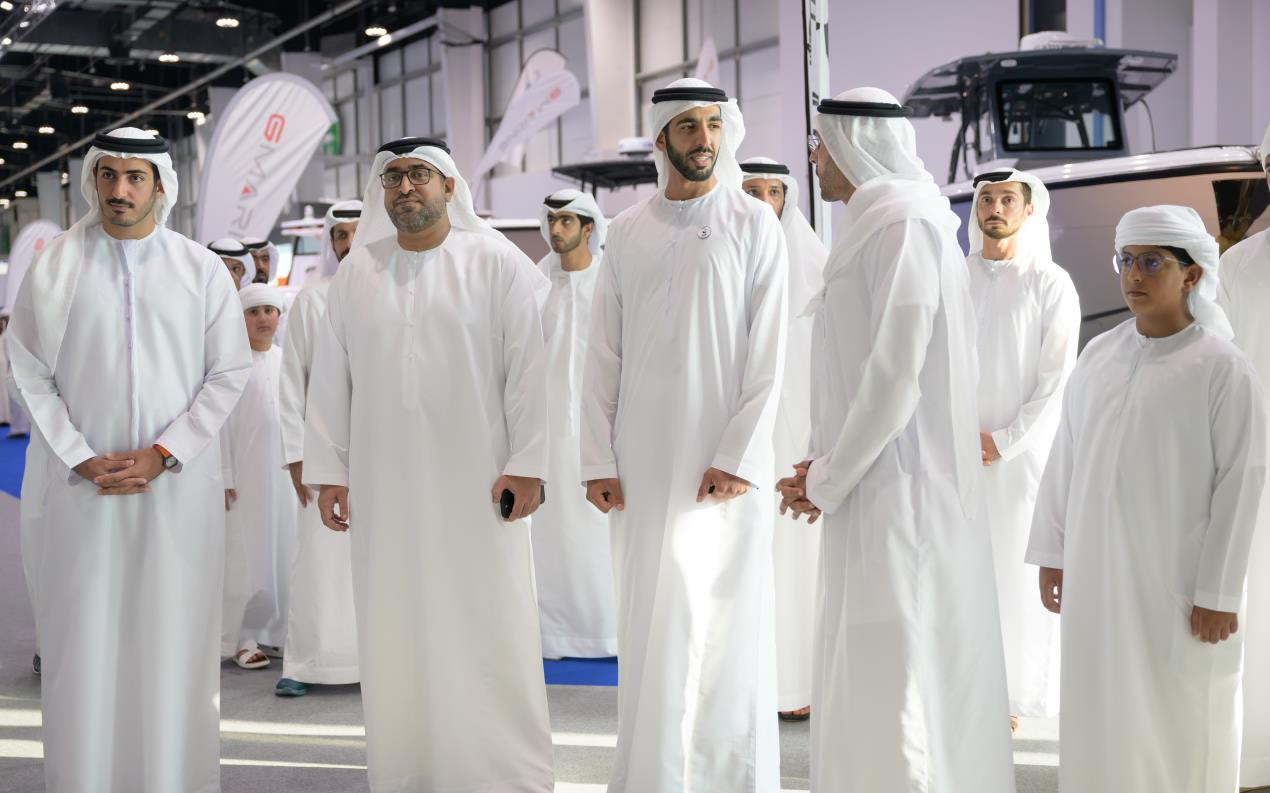 Hamdan bin Zayed visits 5th Abu Dhabi International Boat Show