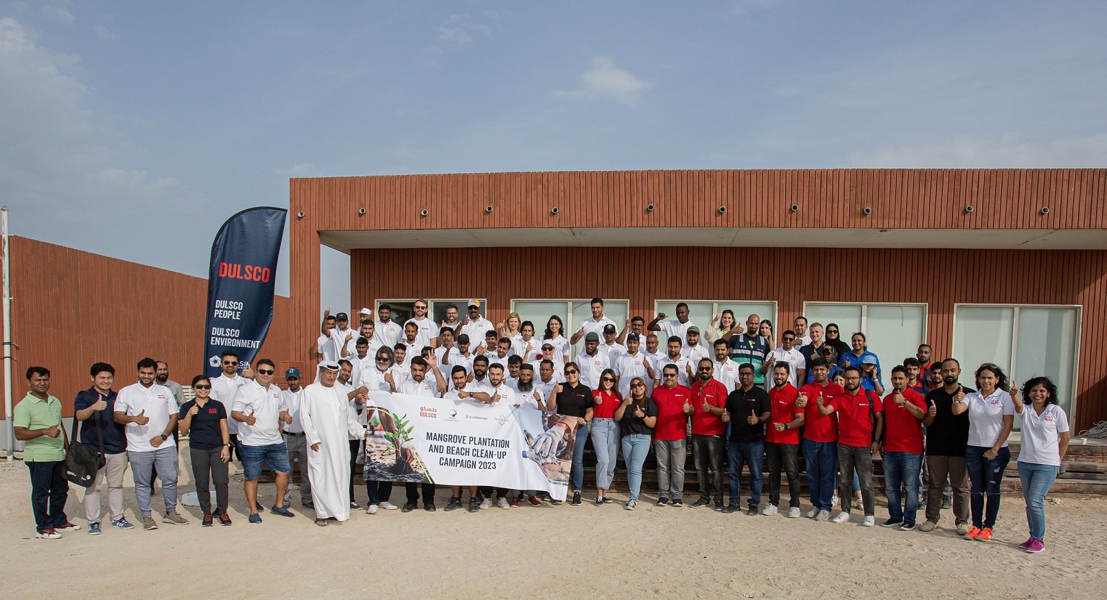 Dulsco Group and clients root for climate change action in mangrove tree plantation drive