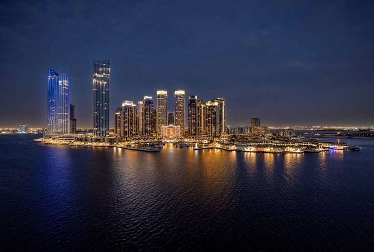 Emaar Celebrates the Launch of Dubai Metro’s Blue Line with a Spectacular Projection at Burj Khalifa