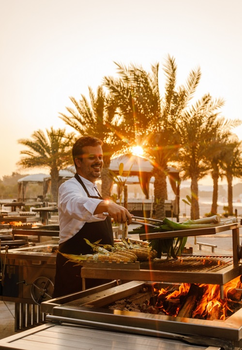 Sand & Koal : Playing With Fire  At Emirates Palace Mandarin Oriental, Abu Dhabi