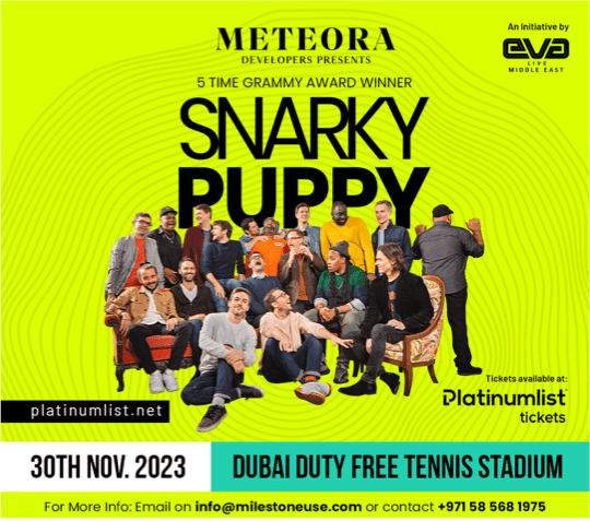 Five-Time Grammy Award-Winning Jazz Fusion Ensemble, Snarky Puppy, Set to Captivate Dubai.