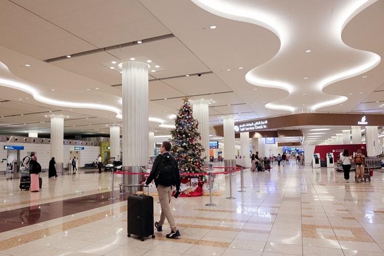 4.4 million passengers dashing through DXB this festive season