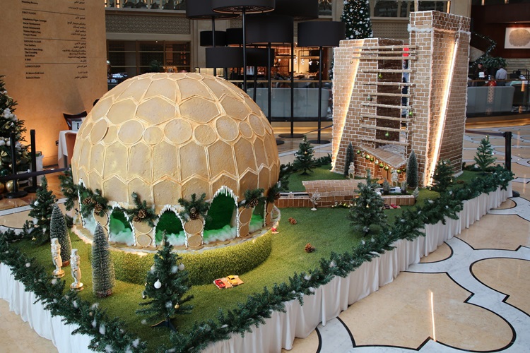 The H Dubai Unveils its Annual Gingerbread House Display: The Incredible Dome Inspired by COP 28