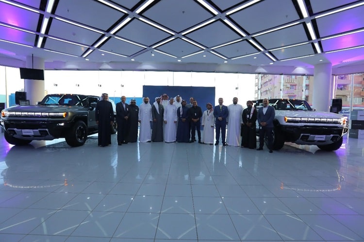 In A Glamorous Event In Jeddah ALTAWKILAT Unveiled The All New GMC HUMMER EV