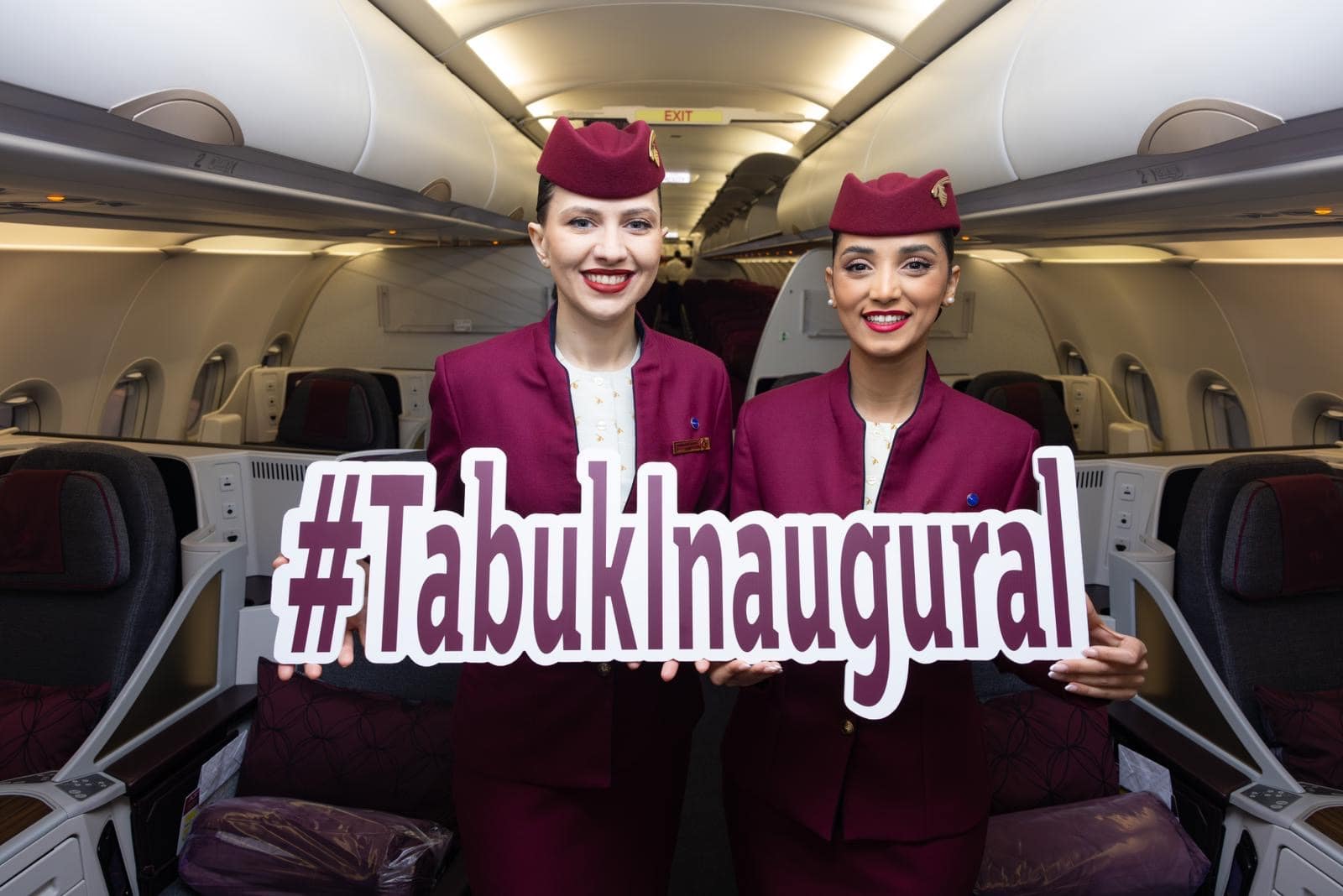 Qatar Airways Touches Down in Tabuk, Its 10th Destination in Saudi Arabia