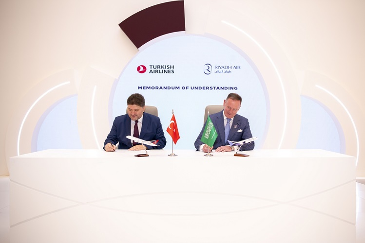 Turkish Airlines And Riyadh Air Sign Strategic Cooperation Mou